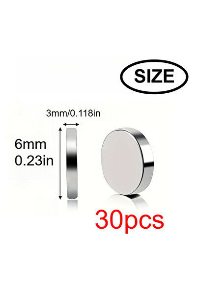 choice2 6x3-30 Pieces 10x3/6x3mm mini whiteboard magnet, widely used in Hallo...