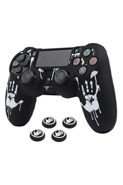 Choice غطاء سيليكون ناعم لوحدة تحكم PS4، رقم A0469-3، ملحقات عصا التحكم.