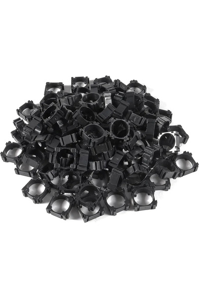 Choice 100pcs 100Pcs 18650 Lithium Battery Holder, Plastic Battery Pack Brack...