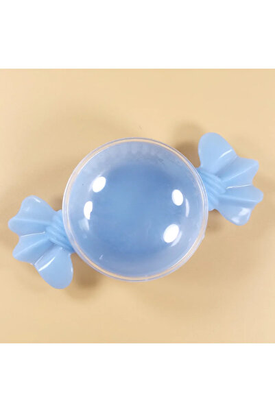 choice2 علب حلوى زفاف زرقاء جديدة مكونة من 12 قطعة، دائرية الشكل، مقاس 90 × 4...