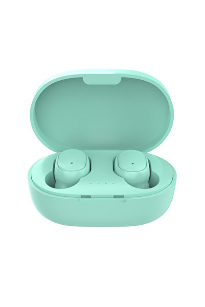 Choice3 سماعات أذن لاسلكية صغيرة A6S-Green بتقنية بلوتوث، تعمل باللمس، قابلة ...