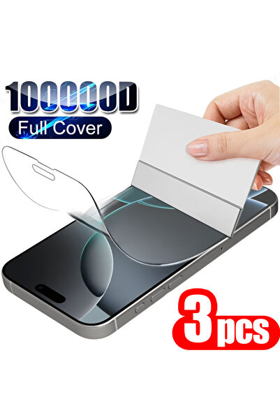 Choice واقي شاشة هيدروجيل ثلاثي القطع لهاتف Redmi 15 5G، متوافق مع هواتف Redm...