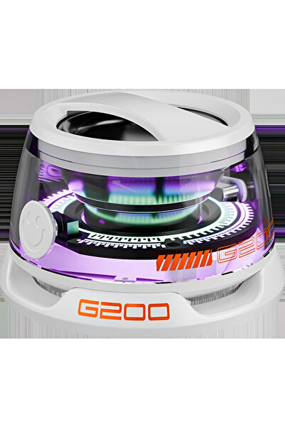 Choice3 مكبر صوت بلوتوث محمول أبيض من VIKEFON، طراز HECATE G200، مزود بإضاءة ...