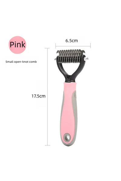 Choice Pink-S Dog Brush Pet Dog Hair Remover Cat Comb Grooming And Care Brush...