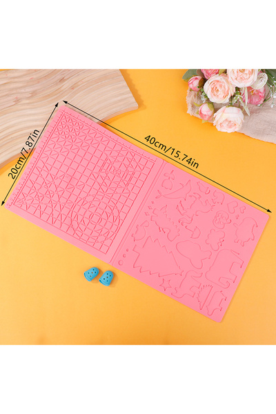 choice2 PK2 1PCS 3D Printing Pen Silicone Mat DIY Creative Drawing Template P...