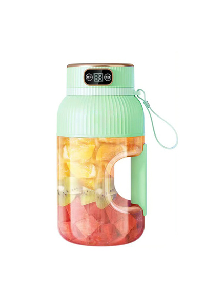 Choice1 كوب عصارة فواكه أخضر محمول، خلاط فواكه كهربائي، كوب تحريك، سعة كبيرة،...