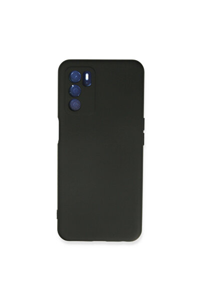 FREEDOM STOREE جراب اوبو A16 نانو من الداخل سيليكون مخملي - أسود