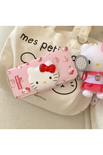 Choice22 غلاف هاتف جلد قابل للطي بتصميم محفظة بطاقات وقوس كرتوني لطيف من سانر...