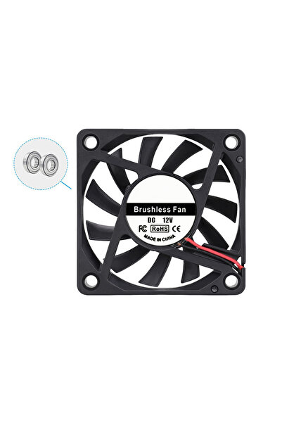 Choice 1PCS 6010 2Ball 12V 60x60x10 mm DC 5V 12V 24V 6010 Brushless Cooling F...