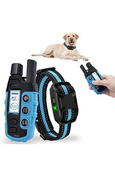 Choice Vibration model Blue No Shk 3300Ft Dog Training Collar with Remote Rec...