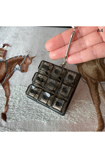 Choice6 لعبة KOQZM A4 المضحكة لتخفيف التوتر، تتكون من 9 مفاتيح لوحة مفاتيح، م...