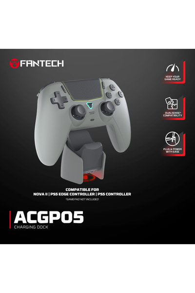 Choice5 وحدة تحكم الألعاب اللاسلكية WGP16 GRAY COMBO FANTECH NOVA II WGP16 مز...