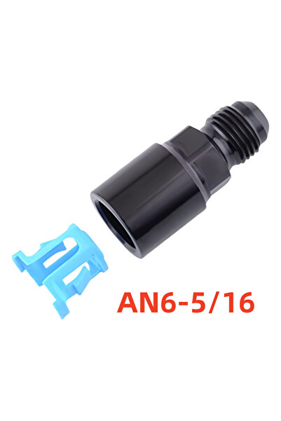 Choice8 AN6-5-16 1Pcs Quick Connect 6AN AN6 Male To 3/8", 5/16" AN8 8AN Quick...