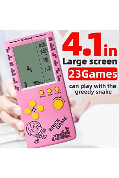 Choice لعبة كول صغيرة محمولة باليد، لونها وردي، تعمل بالبطارية، مزودة بـ 23 ل...