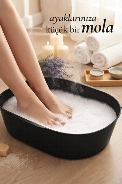 Argan Cure Pedikür Ayak Leğeni – Evde Spa Keyfi, Ergonomik Tasarım, Geniş ve ...