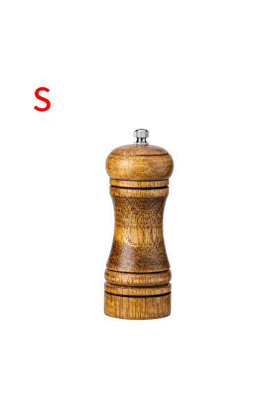 Choice4 1PC 1PC Manual 5 inch 8 inch 10 inch grinder; pepper grinder; oak woo...