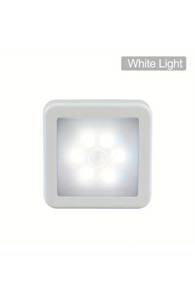 Choice3 1pc White Night Light Motion Sensor With LED Light EU Plug Lamps Chil...