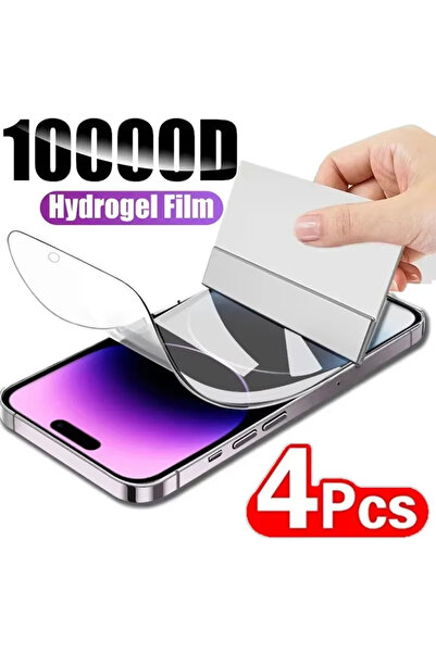 Choice13 4 قطع من أغشية الهيدروجيل لهاتف Galaxy S20 FE، و4 قطع من أغشية الجل ...