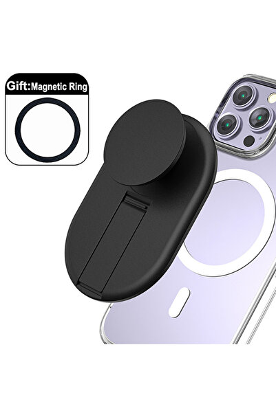 Choice1 حامل هاتف Magsafe أسود اللون، قابل للتمديد، مزود بحاملين، مناسب لأجهز...