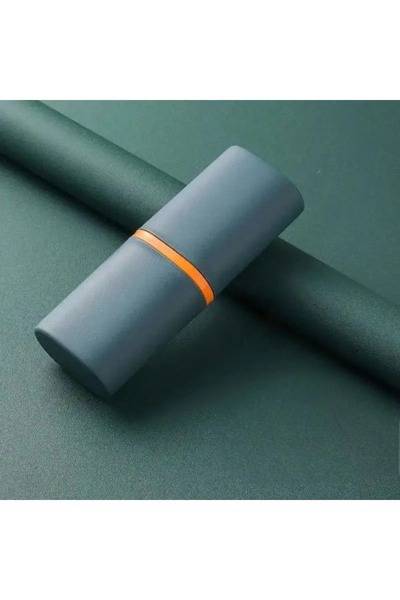 Choice حافظة فرشاة أسنان زرقاء محمولة، حامل متعدد الوظائف، حقيبة سفر لفرشاة ا...