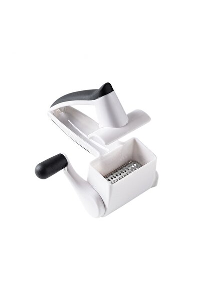 Choice -White 3-in-1 Hand-Cranked Cheese Grater Rotary Multi-functional Parme...