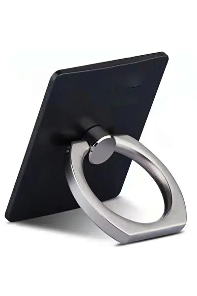 choice2 1pc-black Ring Holder Rotatable Lazy Finger Multifunctional Adhesive ...