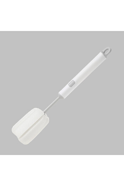 choice2 فرشاة إسفنجية ناعمة بيضاء بمقبضين طويلين قابلين للإزالة، أداة تنظيف ا...