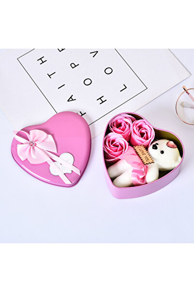 Choice1 هدايا رومانسية لعيد الأم، وعيد المرأة، وعيد الحب، ودببة اصطناعية وردي...