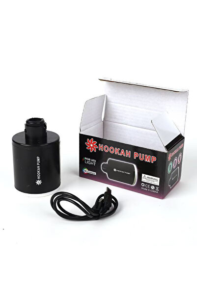 Choice 1pic Pump Electric Shisha Hookah Starter Pump USB Charging LED Lights ...