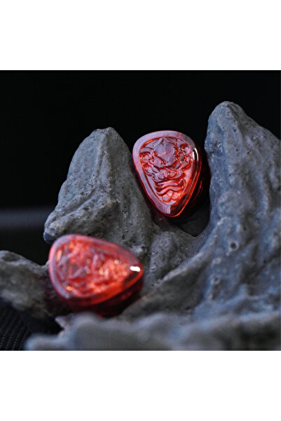 Choice1 سماعات أذن داخلية TANGZU WANER 2 Red Lion Bass Edition مزودة بميكروفو...
