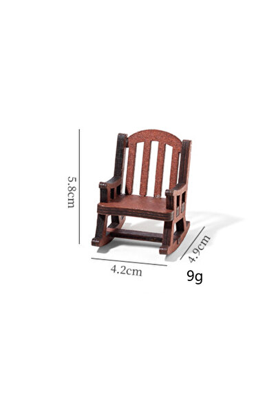 Choice3 كرسي هزاز بتصميم لطيف، مزين بقطعة زينة صغيرة على شكل ضفدع صغير لطيف م...