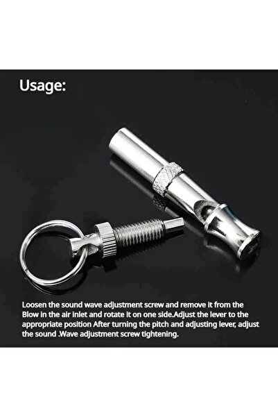 Choice1 قطعة واحدة من جهاز تدريب الكلاب بالموجات فوق الصوتية، صفارة لإيقاف ال...