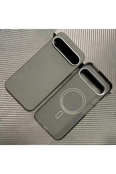 Choice14 جراب غلاف هاتف جوجل بيكسل 10 من ألياف الكربون والأراميد والكيفلار ال...