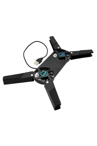 Choice black Rotatable USB Fan Cooling Pad 2 Fans Cooler Notebook Cooler Comp...