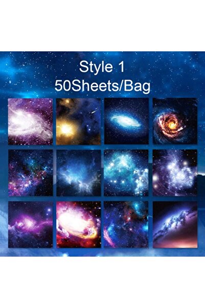 Choice5 01 50Sheets Creative Square Star Sky Ctellati Origami Paper Kid DIY D...