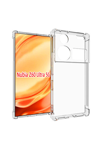 Choice جراب سيليكون شفاف مزود وسادة هوائية لهاتف ZTE nubia Z60 Ultra NX721J، ...