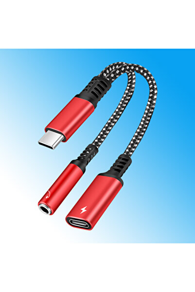 Choice6 13 سم، قطعة واحدة حمراء، قطعة واحدة، قطعتان، محول USB من النوع C إلى ...
