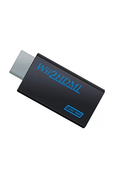 Choice1 محول أسود متوافق مع Wii إلى HDMI بدقة 1080P Full HD، مزود بموصل فيديو...
