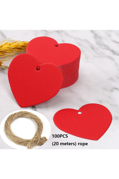 choice2 64c 100pcs Birthday Party Decoration /Kraft Paper Hang Tags Wedding/S...