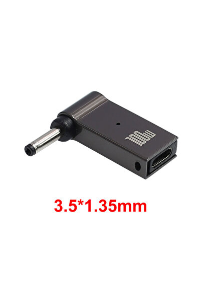 Choice16 موصل طاقة USB من النوع C بقدرة 100 واط، مقاس 3.5 × 1.35 مم، من النوع...