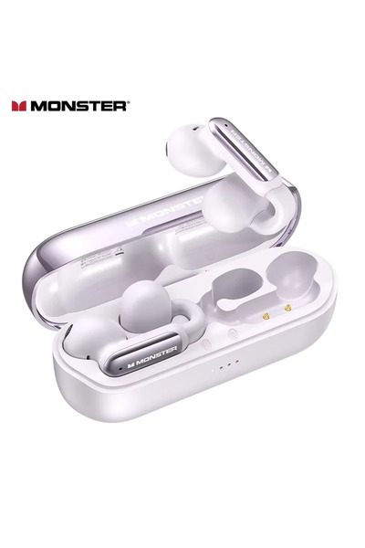 choice2 سماعات أذن بلوتوث للألعاب Purple Monster AC601 OWS مع خاصية إلغاء الض...