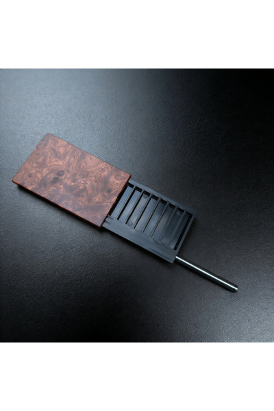 Choice5 علبة تخزين التبغ البلاستيكية من هونغمو، 8 أقسام، مع غطاء منزلق وقشة م...