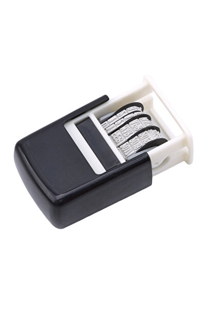 Choice طوابع تواريخ عملية قابلة لإعادة الاستخدام باللون الأسود، مصنوعة من ماد...