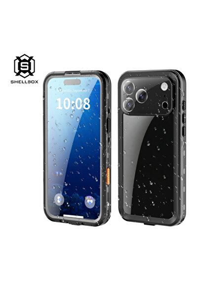 Choice14 جراب وحزام لهاتف iPhone 17 Pro Max باللون الأسود من Shellbox جراب ها...