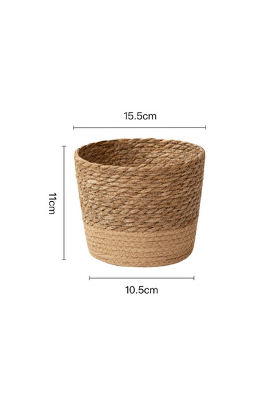 Choice3 S Natural Woven Flower Basket Straw Wicker Planter Storage Baskets La...