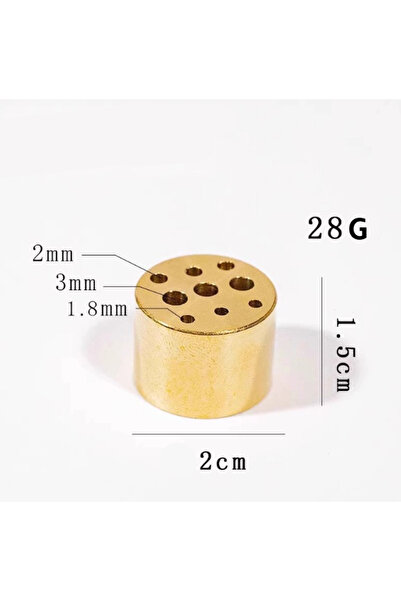 Choice1 حامل بخور كبير من النحاس الخالص بتسعة ثقوب، مبخرة أعواد بخور عالمية ل...