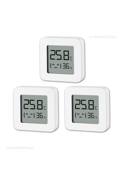 Choice مقياس حرارة ميجيا 3 قطع، مقياس حرارة ذكي لاسلكي يعمل بتقنية البلوتوث، ...