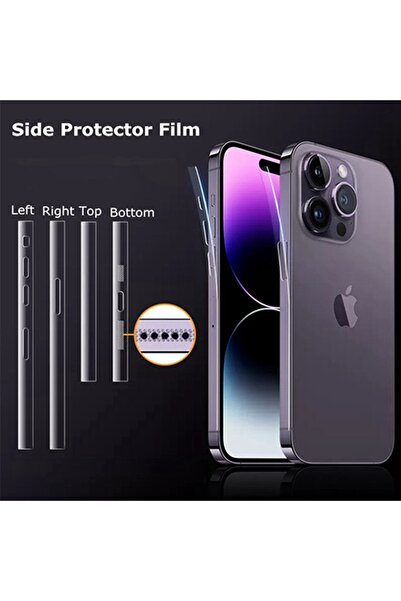 Choice8 واقي جانبي لهاتف آيفون 16 برو ماكس، مصنوع من مادة الهيدروجيل المقاومة...