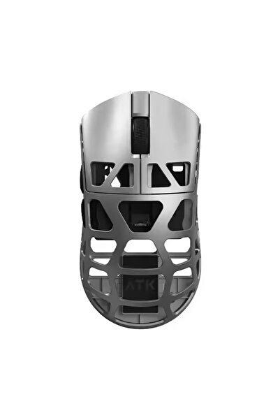 Choice1 ماوس الألعاب ATK FIERCE X الفضي، معدل استجابة 8K، مستشعر PAW3950 Pro،...