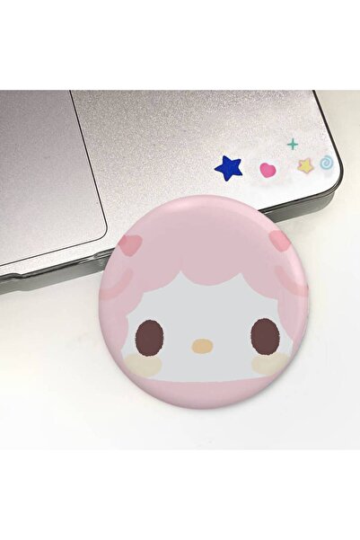 Choice 25x25 مم، شارة لطيفة من سانريوس كاواي، دبوس زر ناعم، أيقونة مطبوع زاهي...